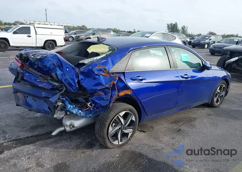 2023 Hyundai Elantra Sel из США, поврежденный, VIN KMHLS4AG2PU487341